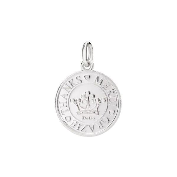 Pendentif DoDo Pièce De Monnaie Merci En Argent - Argent 925/1000ème